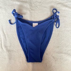 SMALL blue bikini bottom